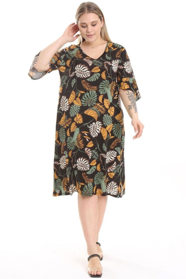 Suknelė su raštais