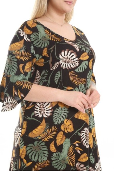 Suknelė su raštais