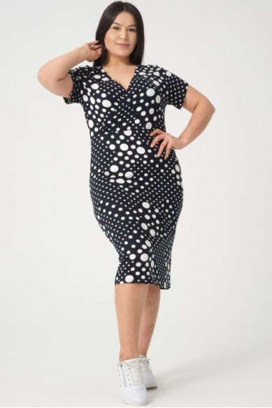 Suknelė su rutuliukais