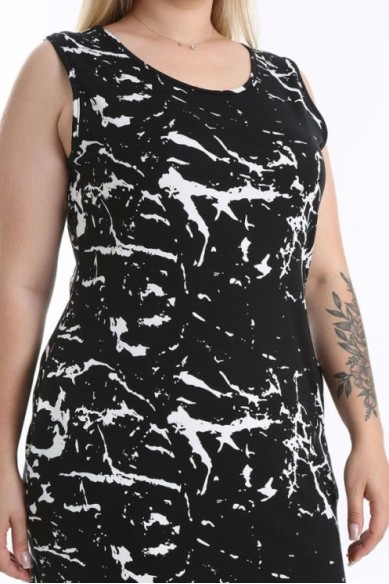 Vasarinė suknelė be rankovių