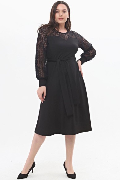 Elegantiška juoda suknelė