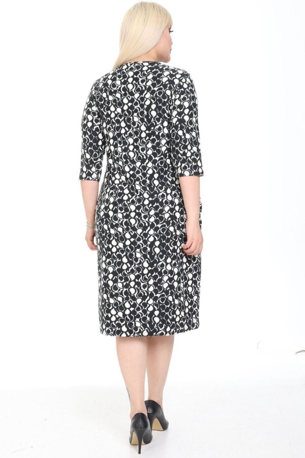 Klasikinė suknelė su kišenėmis