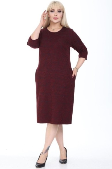 Klasikinė suknelė su kišenėmis