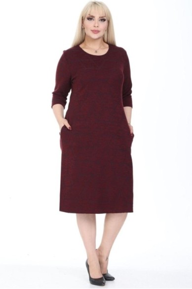 Klasikinė suknelė su kišenėmis