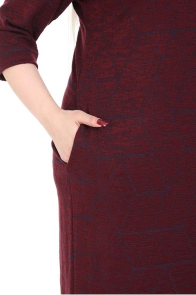 Klasikinė suknelė su kišenėmis