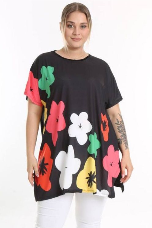Tunika palaidinė su piešiniu