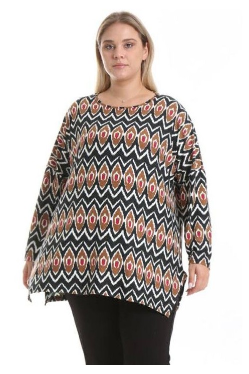 Marga didelių dydžių palaidinė