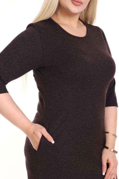 Ruda suknelė 2