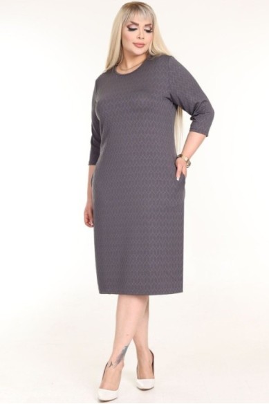 Klasikinė suknelė su kišenėmis