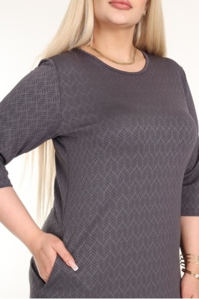 Klasikinė suknelė su kišenėmis