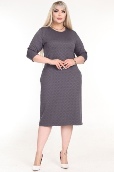 Klasikinė suknelė su kišenėmis