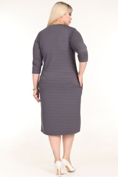 Klasikinė suknelė su kišenėmis