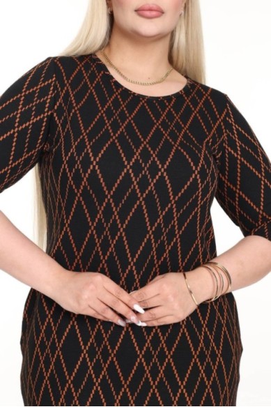 Klasikinė suknelė su kišenėmis