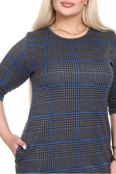 Klasikinė suknelė su kišenėmis