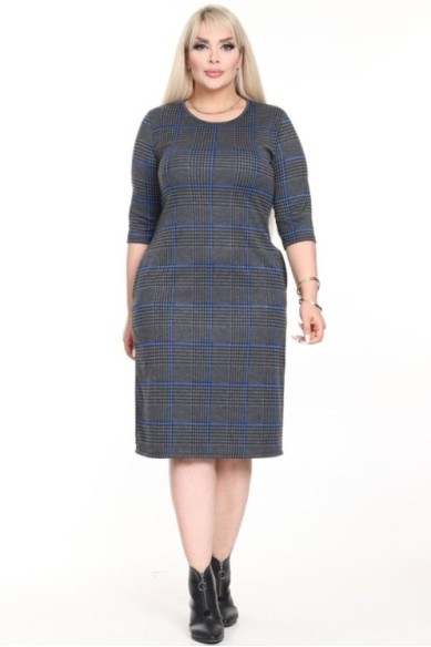 Klasikinė suknelė su kišenėmis