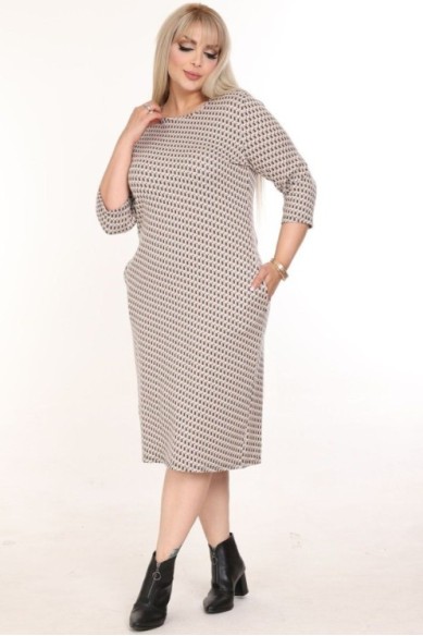 Klasikinė suknelė su kišenėmis