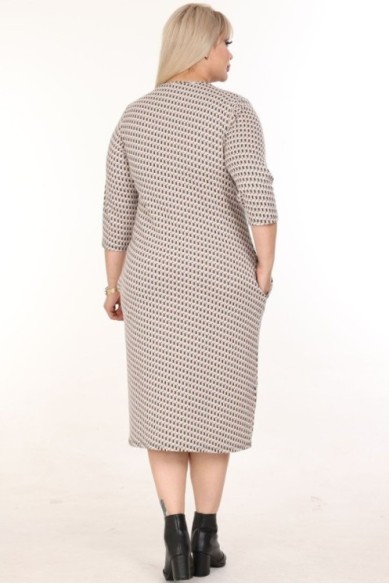 Klasikinė suknelė su kišenėmis