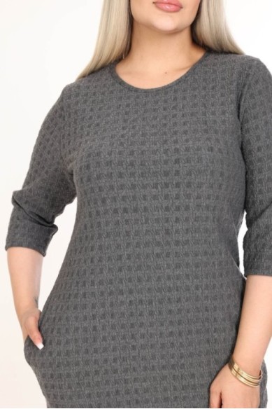 Klasikinė suknelė su kišenėmis