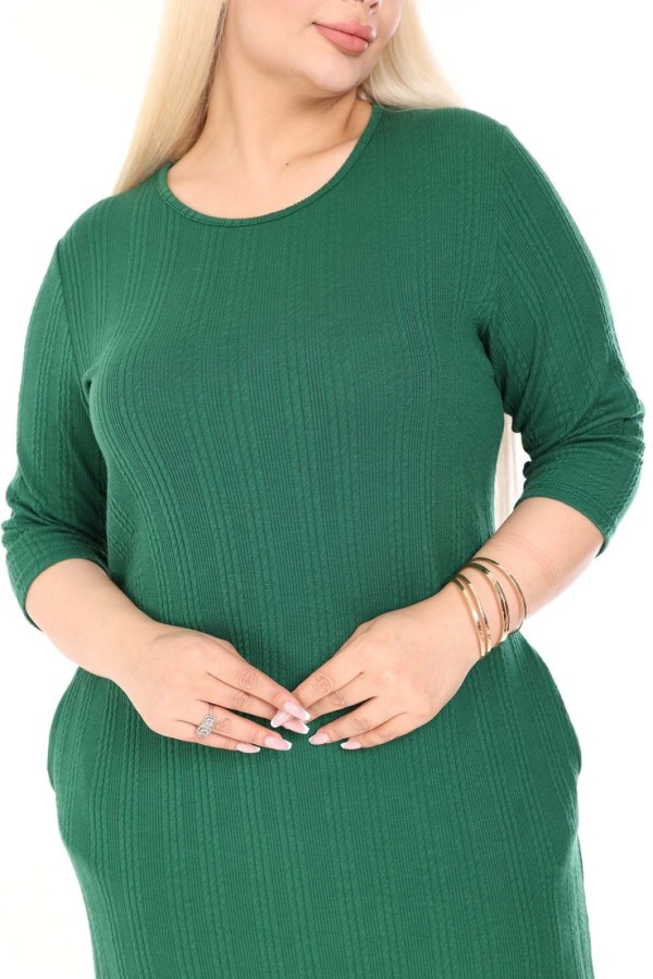 Klasikinė suknelė su kišenėmis