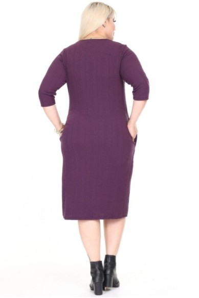 Klasikinė suknelė su kišenėmis