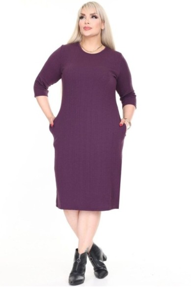 Klasikinė suknelė su kišenėmis