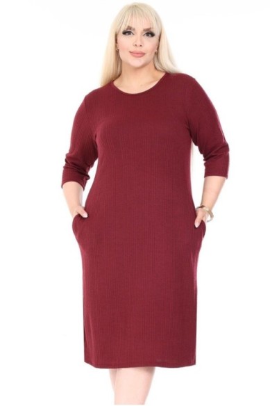 Klasikinė suknelė su kišenėmis