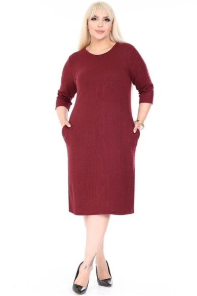 Klasikinė suknelė su kišenėmis