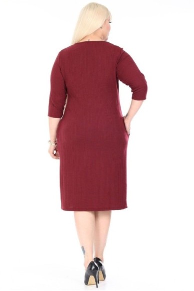 Klasikinė suknelė su kišenėmis