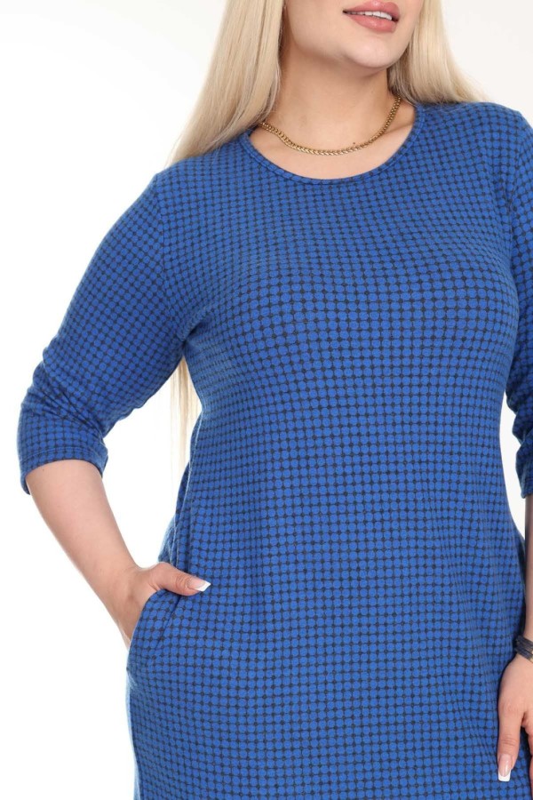 Klasikinė suknelė su kišenėmis