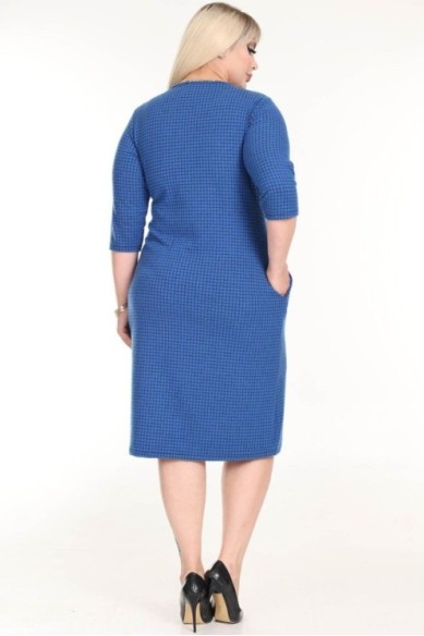 Klasikinė suknelė su kišenėmis