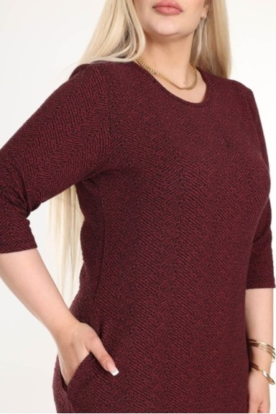 Klasikinė suknelė su kišenėmis