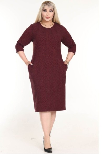 Klasikinė suknelė su kišenėmis