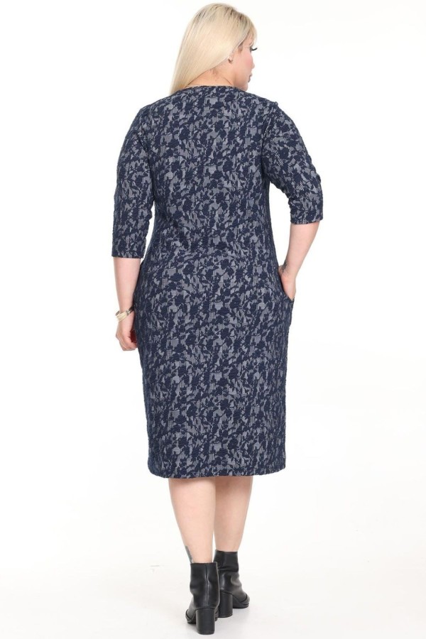 Klasikinė suknelė su kišenėmis