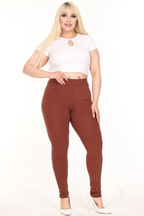 Aptemptos didelių dydžių kelnės 2