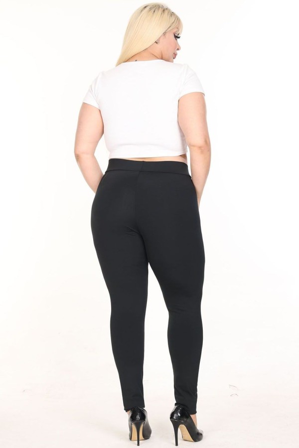 Aptemptos didelių dydžių kelnės