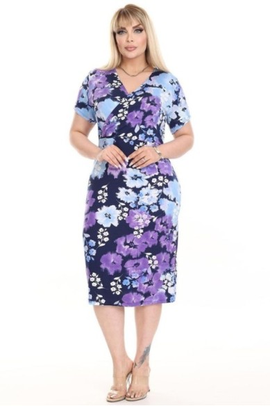 Gėlėta suknelė su gėlytėmis