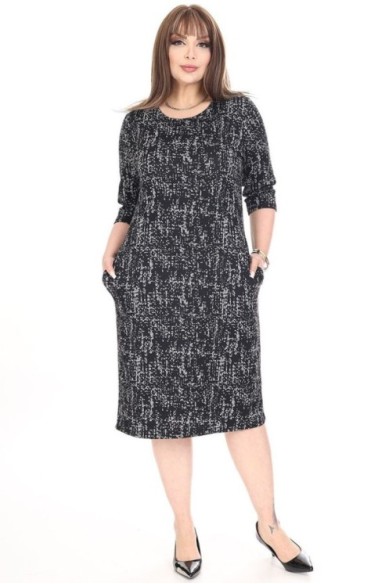 Marga klasikinio stiliaus suknelė