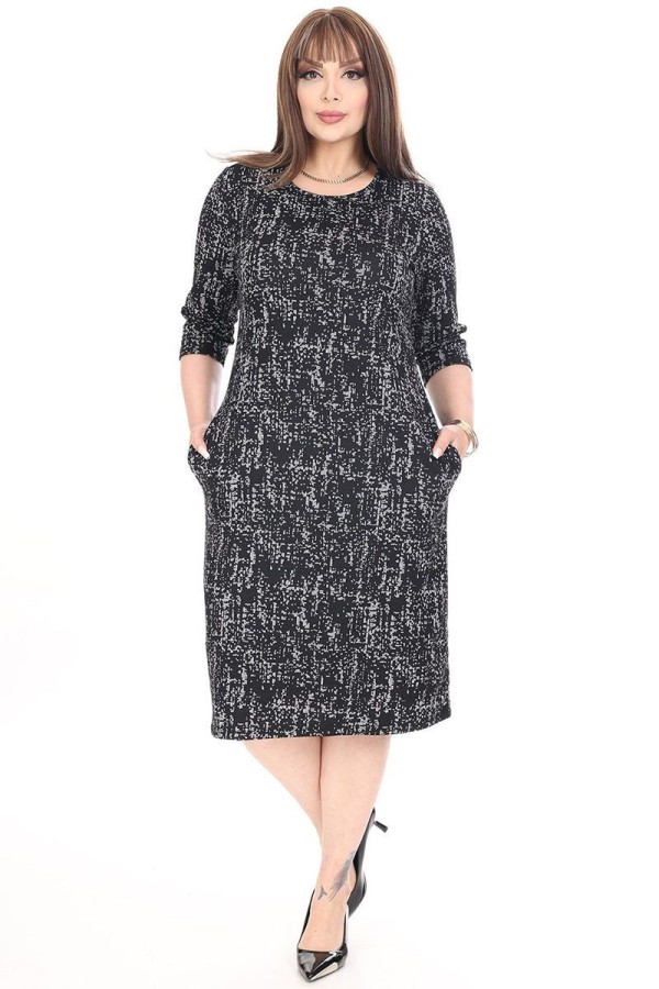 Marga klasikinio stiliaus suknelė