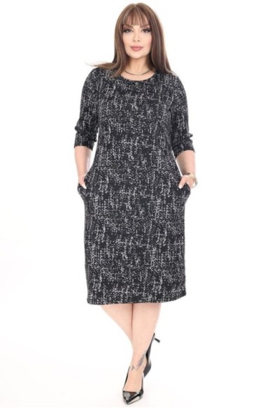 Marga klasikinio stiliaus suknelė