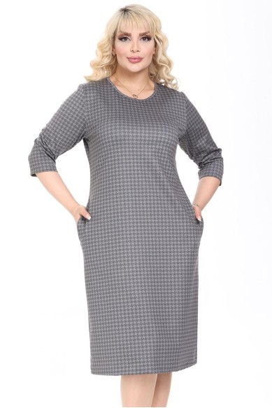 Suknelė su žasies kojelių raštais