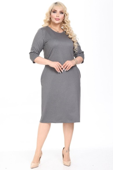 Suknelė su žasies kojelių raštais