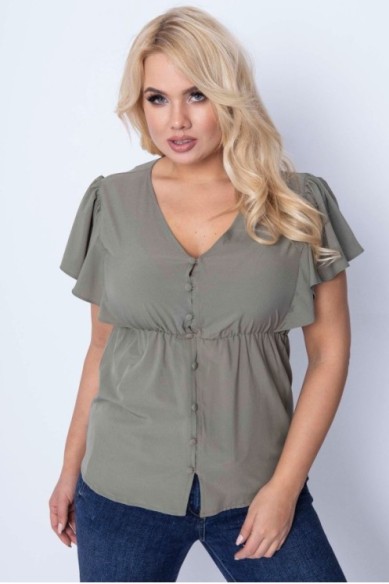 Daili palaidinė su sagutėmis