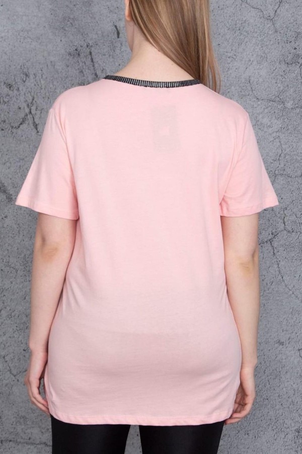 Trumparankoviai marškinėliai moterims