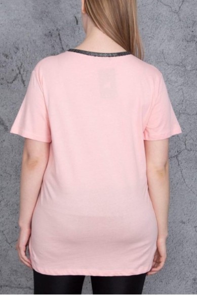 Trumparankoviai marškinėliai moterims