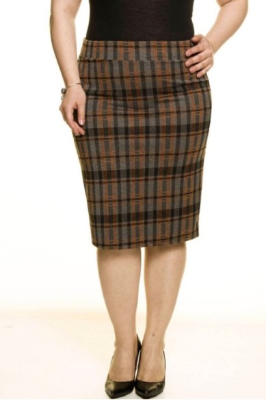 Languotas pieštukinis sijonas