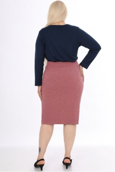 Pieštuko formos sijonas