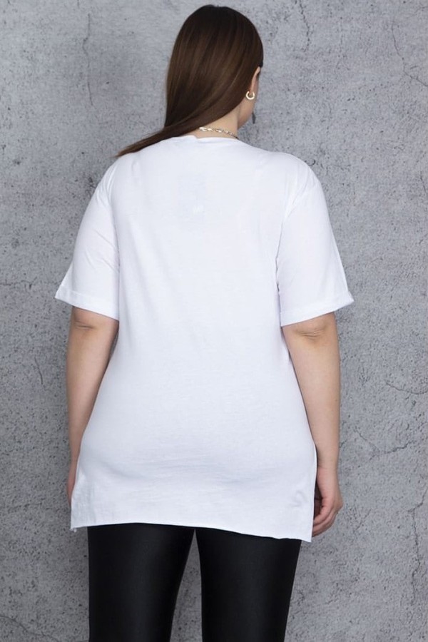 Trumparankoviai marškinėliai iš natūralios medvilnės