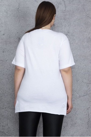 Trumparankoviai marškinėliai iš natūralios medvilnės