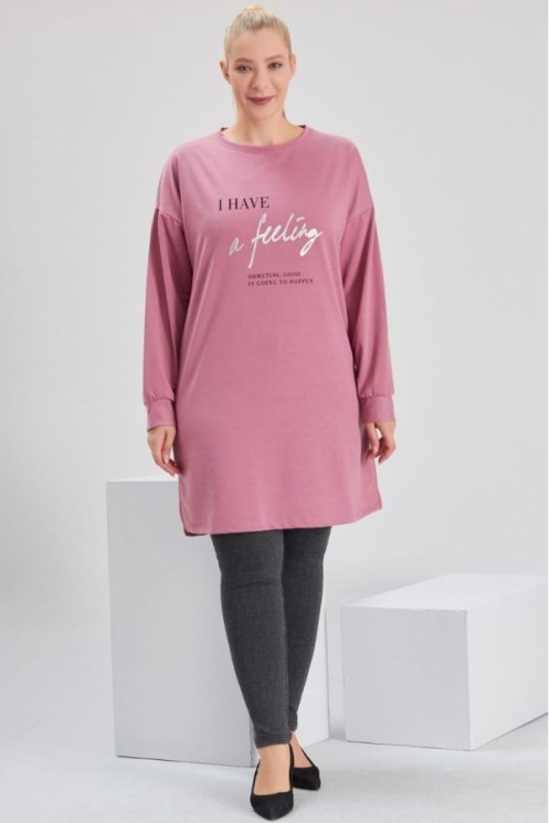 Trikotažinė tunika ilgomis rankovėmis 2