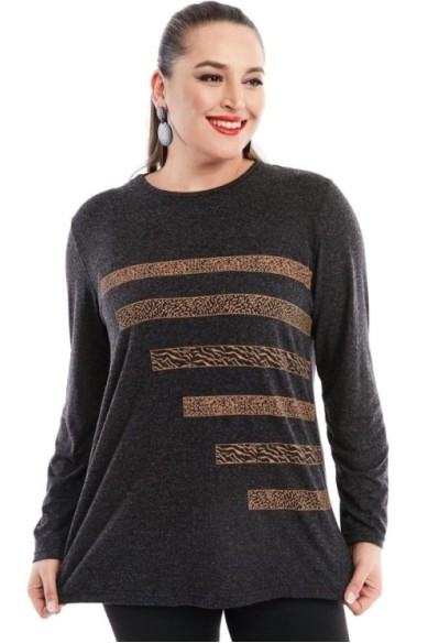 Patogi basic stiliaus palaidinė ilgomis rankovėmis